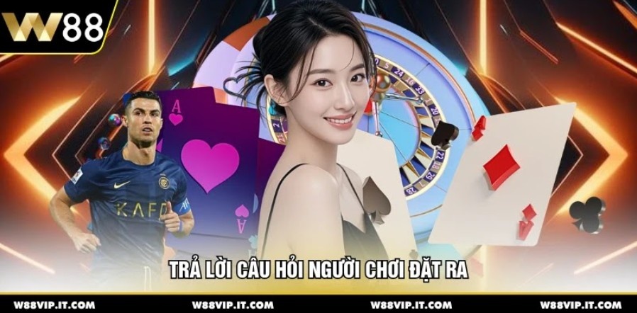 Trả lời câu hỏi người chơi đặt ra